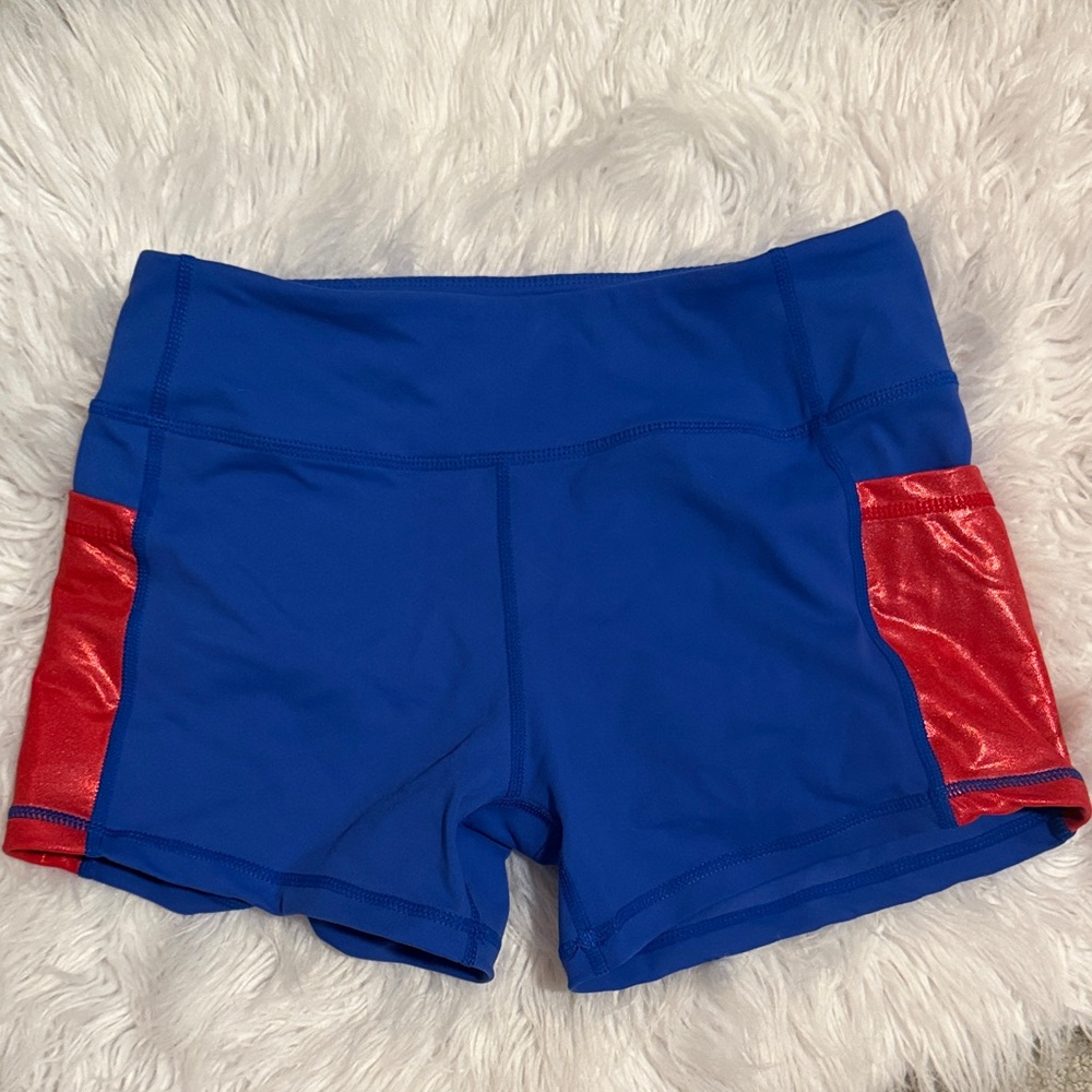 NWOT Born Primitive Blue and Red Spandex - Size Small
